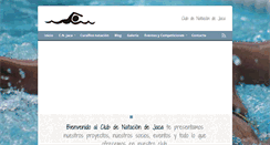 Desktop Screenshot of clubnatacionjaca.com